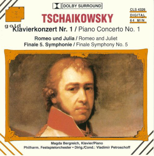 Cover for Tschaikowsky  Peter · Klavierkonzert Nr. 1/romeo &amp; Julia (CD) (1996)