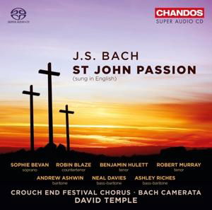 St.john Passion - Johann Sebastian Bach - Musik - CHANDOS - 0095115518328 - 14. April 2017