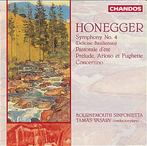 Symphony 4 - A. Honegger - Muziek - CHANDOS - 0095115899328 - 17 juni 2009