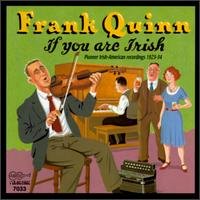 Cover for Frank Quinn · If You Are Irish (CD) (2019)