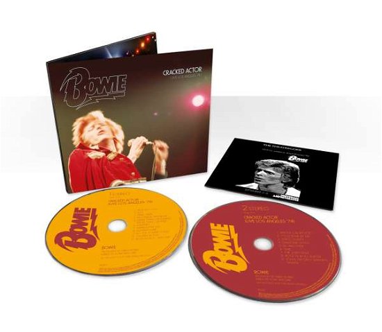 Cover for David Bowie · Cracked Actor (Live in Los Angeles '74) (CD) [Limited Digipak edition] [Digipak] (2017)