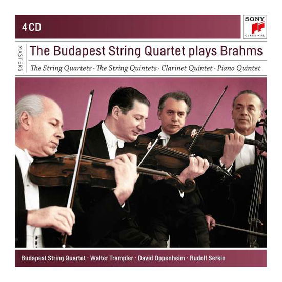 Budapest Strinq Quartet - Brahms - Musiikki - CLASSICAL - 0194397893328 - perjantai 4. joulukuuta 2020