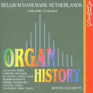 Organ History Belgiu Arts Music Klassisk - Sacchetti - Musiikki - DAN - 0600554739328 - 2000