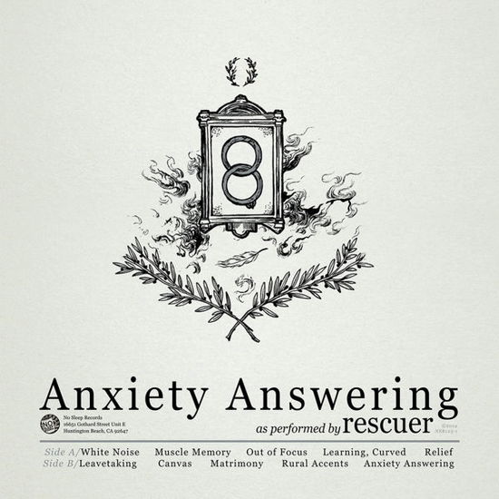 Cover for Rescuer · Anxiety Answering (CD) (2014)