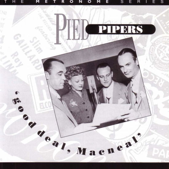 Cover for Pied Pipers · Good Deal Mcneal (CD) (1996)