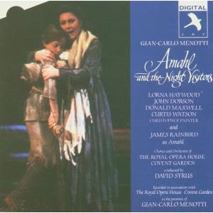 Amahl and the Night Visitors - Original Cast from the Royal Opera House Covent Garden - Muzyka - HOLIDAY - 0605288130328 - 15 września 1998