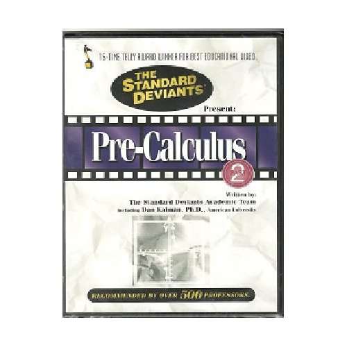 Cover for Standard Deviants · Pre-calculus 2 (DVD) (2007)