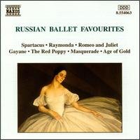 Russian Ballet Favorites - Gliere - Musik - NAXOS - 0636943406328 - 6. august 1998