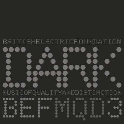 Cover for B.e.f. · B.e.f.-music of Quality &amp; Distinction 3: Dark (CD) (2013)