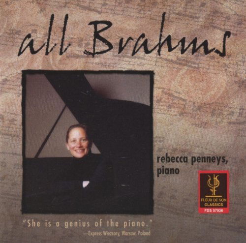 All Brahms - Rebecca Penneys - Musikk - FLEUR DE SON - 0675754207328 - 1. juli 2000