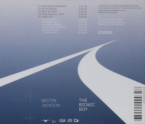 Cover for Milton Jackson · Bionic Boy (CD)