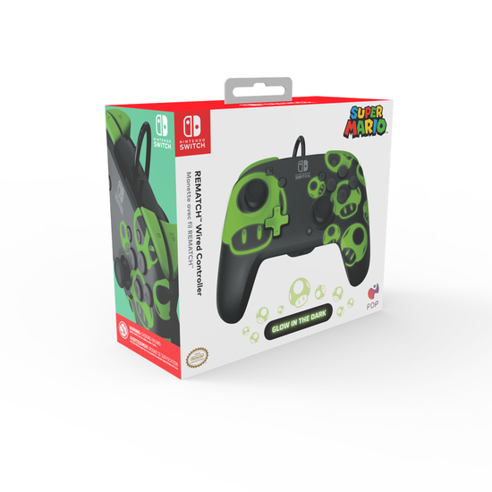 Cover for Performance Designed Products · Wired Controller Rem Glow Mari (SWITCH)