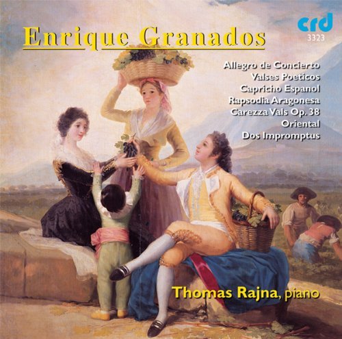 Piano Music - Granados / Rajna - Musik - CRD - 0708093332328 - 13. oktober 2009