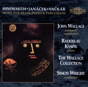 Cover for Hindemith (Wallace / Wallace Collection / Wright · Concert Music for Piano Brass &amp; Harps Op49 (CD) (1992)