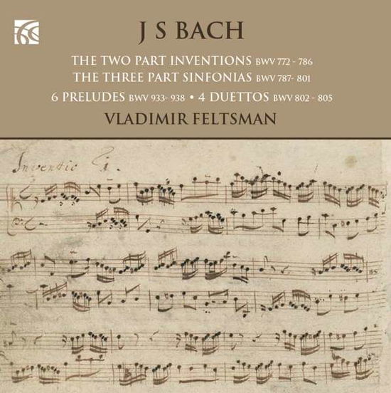 Cover for Bach,j.s. / Feltsman · Johann Sebastian Bach: Works for Piano (CD) (2017)