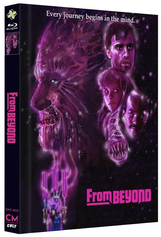 Cover for From Beyond · Terrore Dall'Ignoto (Mediabook Variant A) (Blu Ray+Dvd) (Blu-ray) (2022)