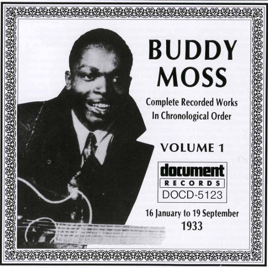 Cover for Buddy Moss · 1933-1941 Vol.1 (CD) (2022)
