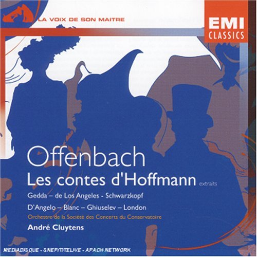 Contes D'hoffmann (E) - Gedda, D'angelo, Schwarzko - Offenbach - Musik - EMI - 0724347680328 - 13. januar 2008