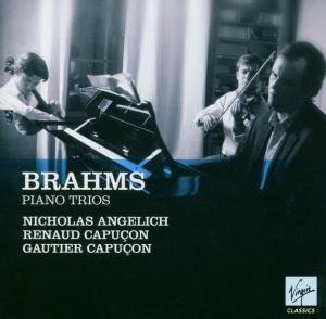 Cover for Angelich Nicholas / Capucon Re · Brahms: Piano Trios (CD) (2007)