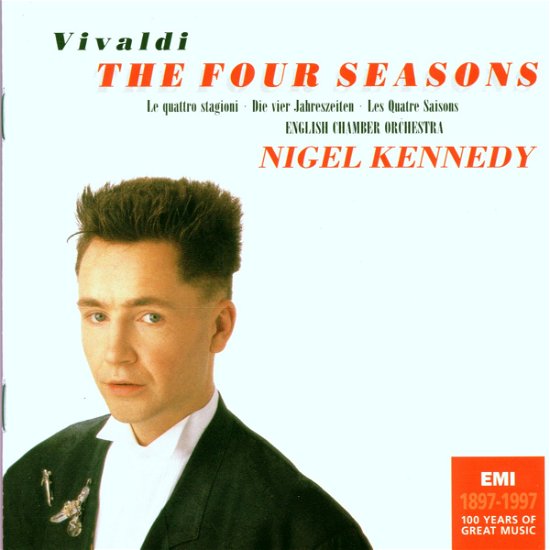 Cover for Nigel Kennedy · Vivaldi Four Seasons Complete (CD) (2004)