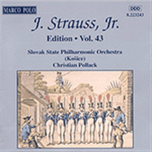 Cover for Strauss,j. Jr / Pollack / Slovak State Phil Orch · Edition 43 (CD) (1995)