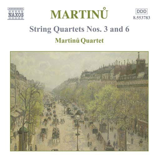 String Quartets No.3&6 - Michaela & Peter Csaba Fukacova - Musik - NAXOS - 0730099478328 - 1. december 2002