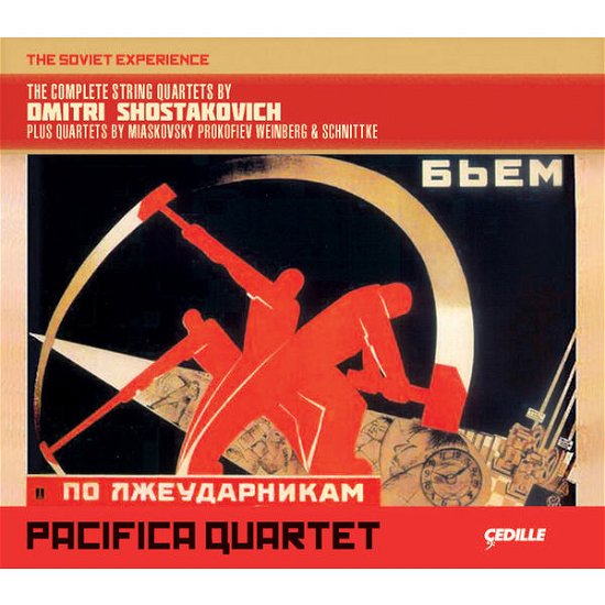 Cover for Shostakovich / Pacifia Qrt · Comp Str Qrts by Dmitri Shostkovich (CD) (2014)