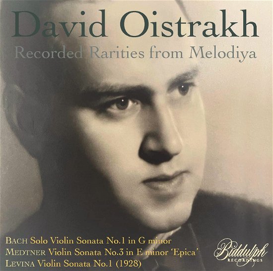 David Oistrakh: Recorded Rarities From Melodiya - Oistrakh / Goldenweiser / Levina - Musik - BIDDULPH RECORDINGS - 0744718501328 - 15 april 2022
