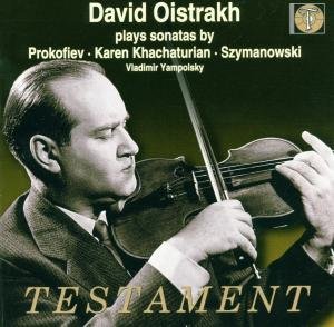 Cover for Oistrakh David · Violin Sonata No.  2 Testament Klassisk (CD) (2000)
