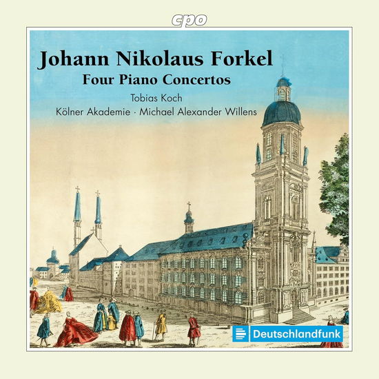 Cover for Forkel / Akademie / Koch · Four Piano Concertos (CD) (2025)