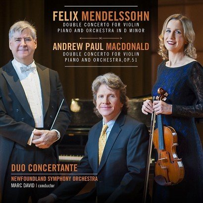 Cover for Duo Concertante · Mendelssohn and Macdonald: Double Concertos (CD) (2017)