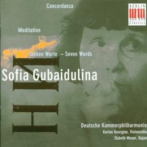 Concordanza - Gubaidulina / Deutsche Kammerphilharmonie - Musique - Berlin Classics - 0782124111328 - 29 novembre 1994