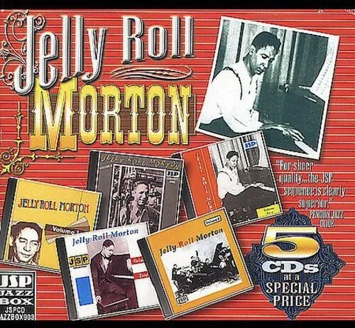 Cover for Jelly Roll Morton · Complete Recorded Work (CD) [Box set] (2022)