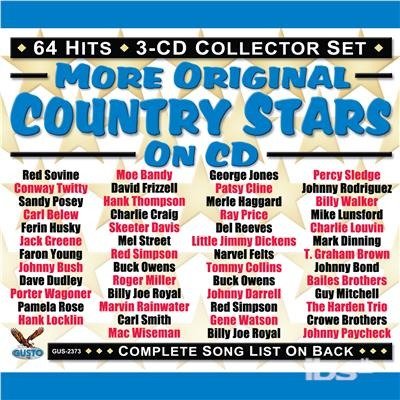Cover for More Original Country Stars on CD / Various (CD) (2017)