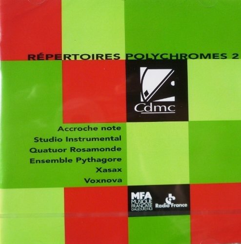Cover for Repertoires Polychromes 2 / Various (CD) (1999)