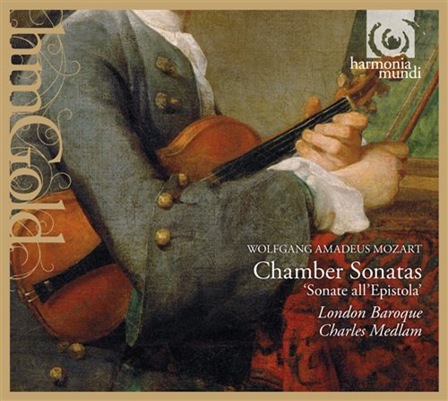 Cover for LONDON BAROQUE and MEDLAM, CHARL · Mozart, sonates d''eglise (CD) (2008)