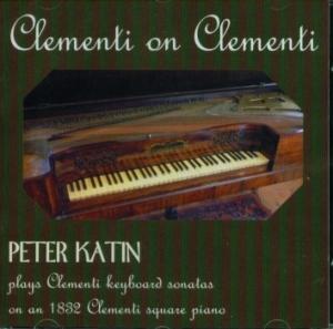 Cover for Clementi / Katin,peter · Clementi on Clementi (CD) (1995)