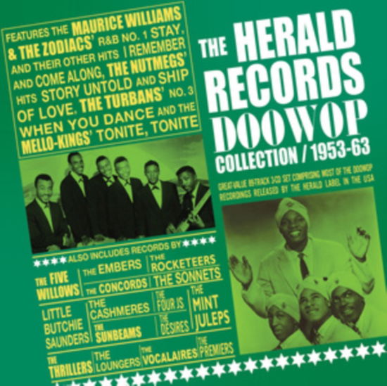 Cover for Herald Records Doowop Collecti · The Herald Records Doowop Collection 1953-63 (CD) (2023)