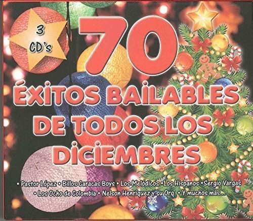 Cover for 70 Exitos De Todos Los Diciembres 2 / Various (CD) (2015)