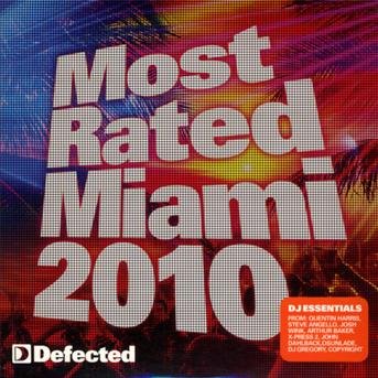 Cover for Most Rated Miami 2010 (CD) (2010)