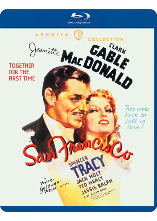 Cover for San Francisco (1936) (Blu-ray) (2021)