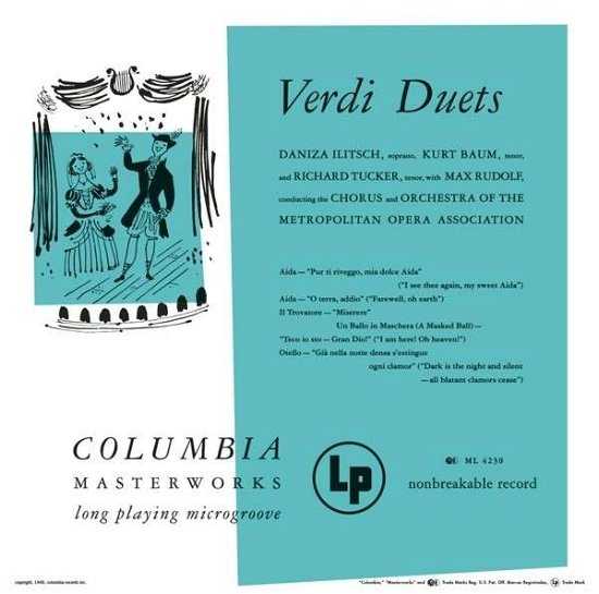 Verdi Duets - Richard Tucker - Música - SONY CLASSICAL - 0887654443328 - 18 de julho de 2013