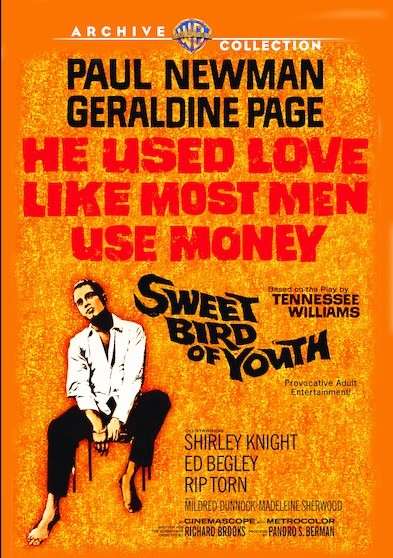 Cover for Sweet Bird of Youth (1962) (DVD) (2017)