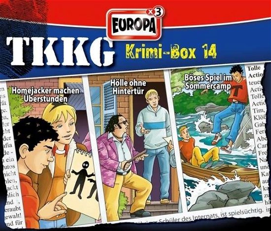 TKKG Krimi-Box 14,3CD-A. - Tkkg - Kirjat - EUROPA FM - 0888750526328 - perjantai 10. huhtikuuta 2015