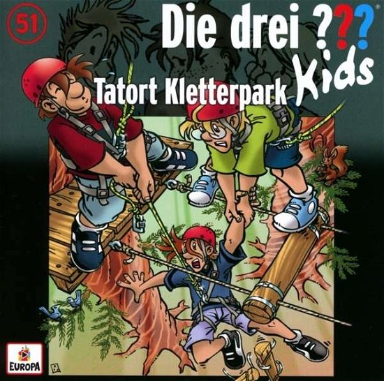 Cover for Die Drei ??? Kids · 051/tatort Kletterpark (CD) (2016)