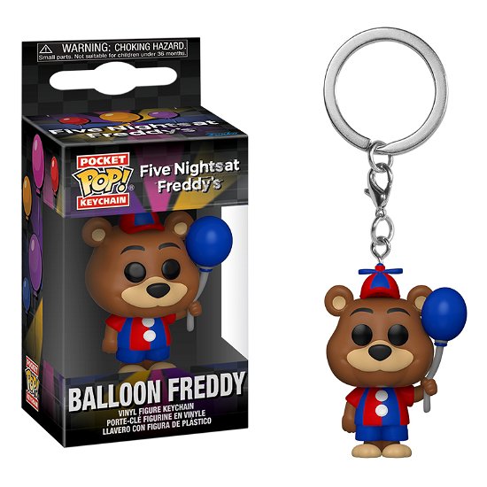 Funko POP Keychain  FNAF  Balloon Freddy - Funko POP Keychain  FNAF  Balloon Freddy - Merchandise - Funko - 0889698676328 - 3. februar 2023