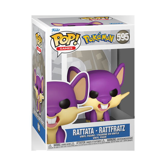 Cover for Pokemon: Funko Pop! Games · Funko POP! Games: Pokemon - Rattata (Paperback Bog) (2023)