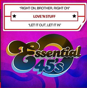 Cover for Love N Stuff · Right On Brother Right On (CD) [Remastered edition] (2016)