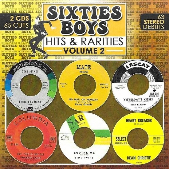 Cover for Sixties Boys-hits &amp; Rarities 2 / Various (CD) (2023)