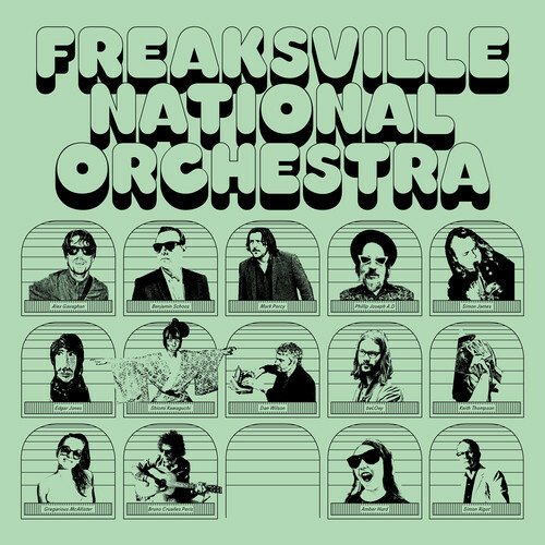Cover for Freaksville National Orchestra (LP) (2023)